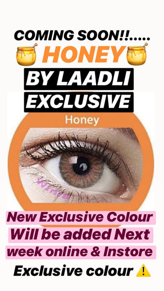 NEW LENSES “HONEY” will be Available to buy next week