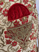 Load image into Gallery viewer, Men’s Waistcoat RED &amp; GOLD