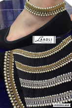 Load image into Gallery viewer, Pearl Statement Anklets (2 in a Pair)